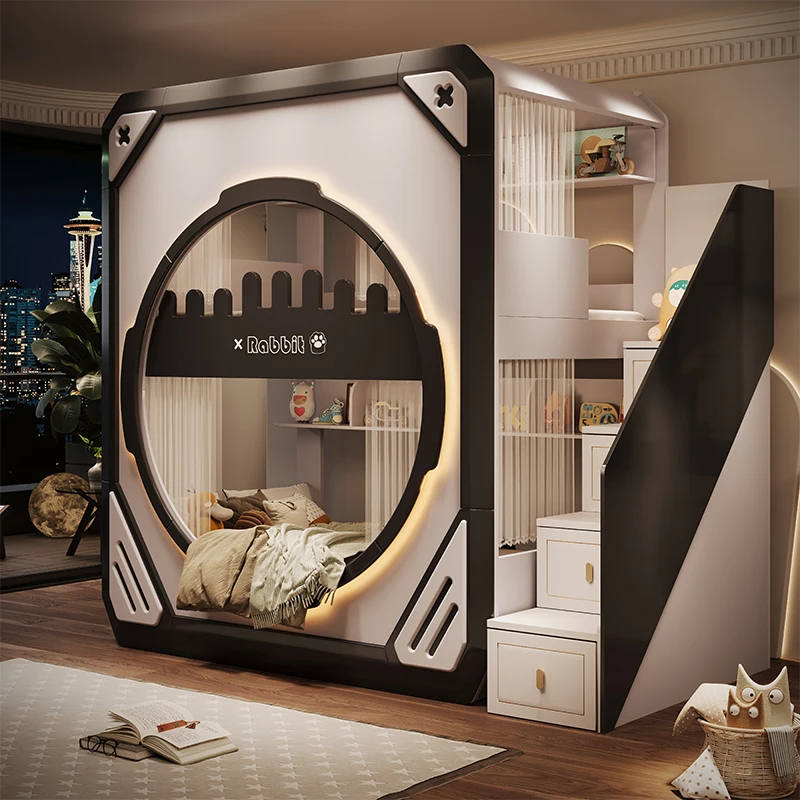 

Luxuce Simple Kids Beds Expandable Europe Normal Custom Girls Kids Bed Modern Design Single Lettino Per Bambini Furniture Home