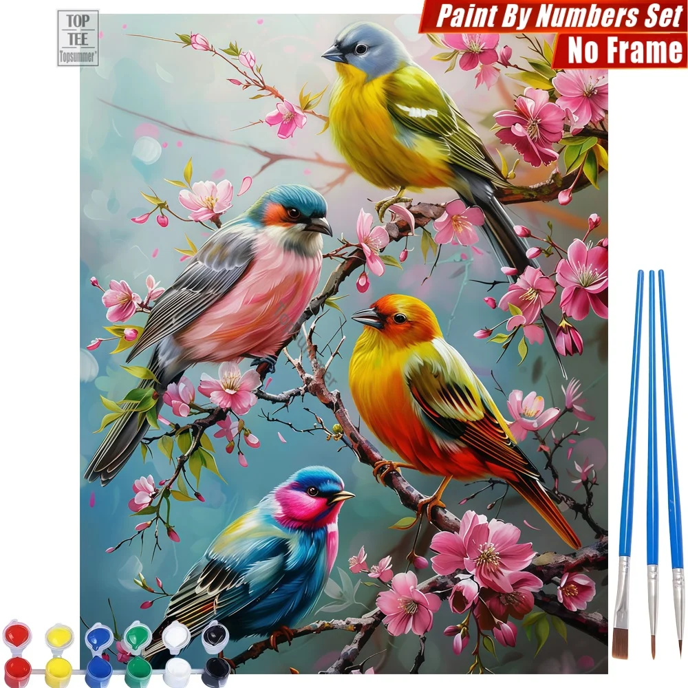 Colorful Birds Spri…
