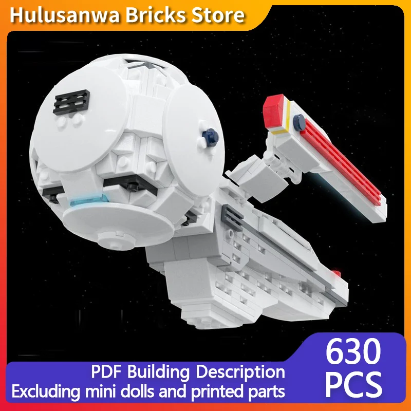 

Круизер космического обследования, модель MOC, строительные кирпичи, военное оборудование, модульные технологии, подарки, праздник, сборка, детские игрушки, костюм