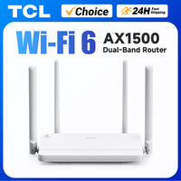 TCL WiFi6 Router AX1500 Full Gigabit Dual-Band Routers WAN LAN Easy Mesh Networking IPTV Home Router