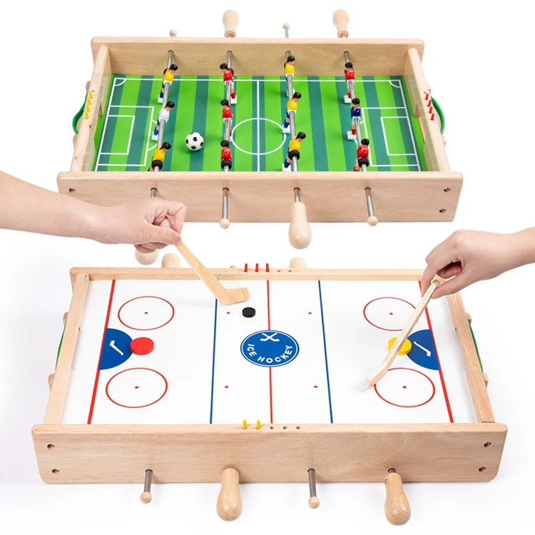 

Game 2 in 1 Sports Tabletop Mini Table Football Soccer Game Football Table Interactive Game