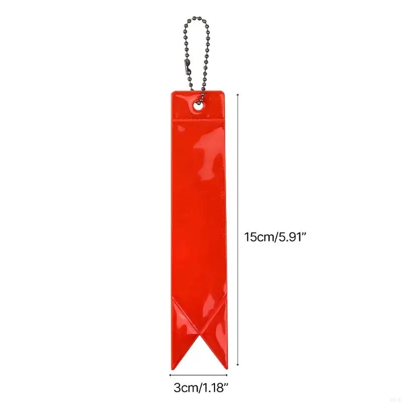 R9JC Safe Reflector Pendants Lightweight Portable Reflector with Chains for Children