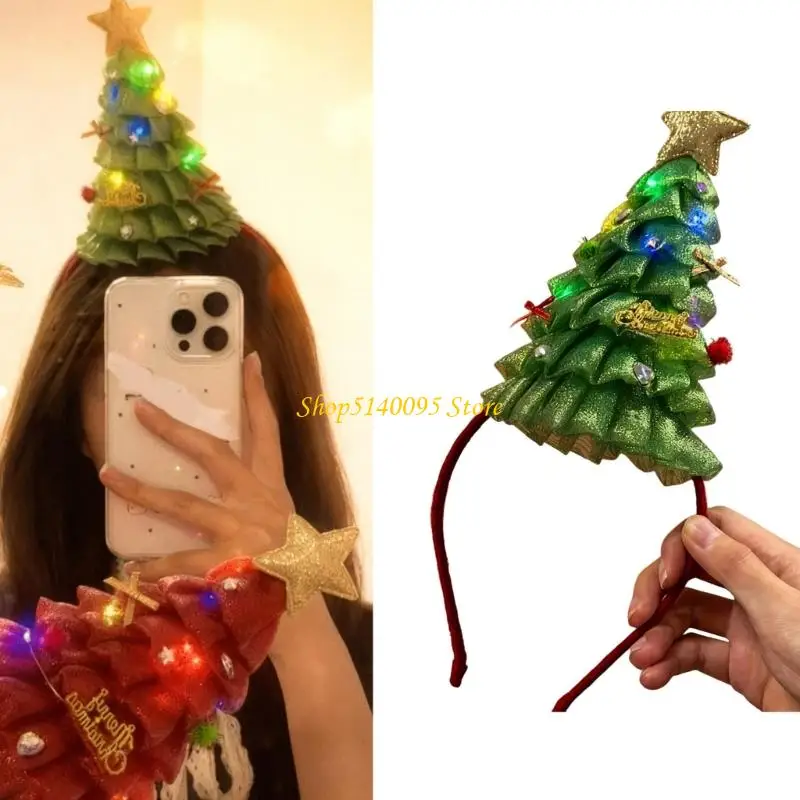 DXAE Phát Sáng Trong Bóng Tối Ngày Lễ Mũ Trụ Lưới Thoáng Khí Tóc Vòng Kẹp Tóc Thời Trang Dành Cho Da Nhạy Cảm Hoạt Động Ngoài