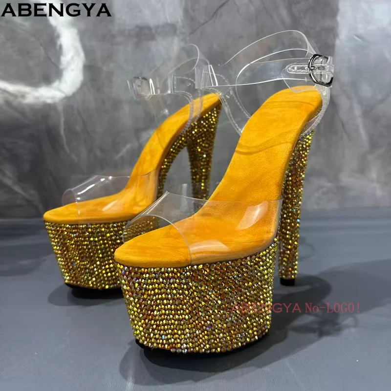 Sexy Super Thin Heels PVC Plat - đánh giá và giá Jelly Sandal Women