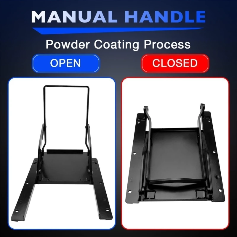 Adjustable Motorcycle Lift Stand High Capacity Steel Frame For Adventure And Dirt Bike Servicing D7YA