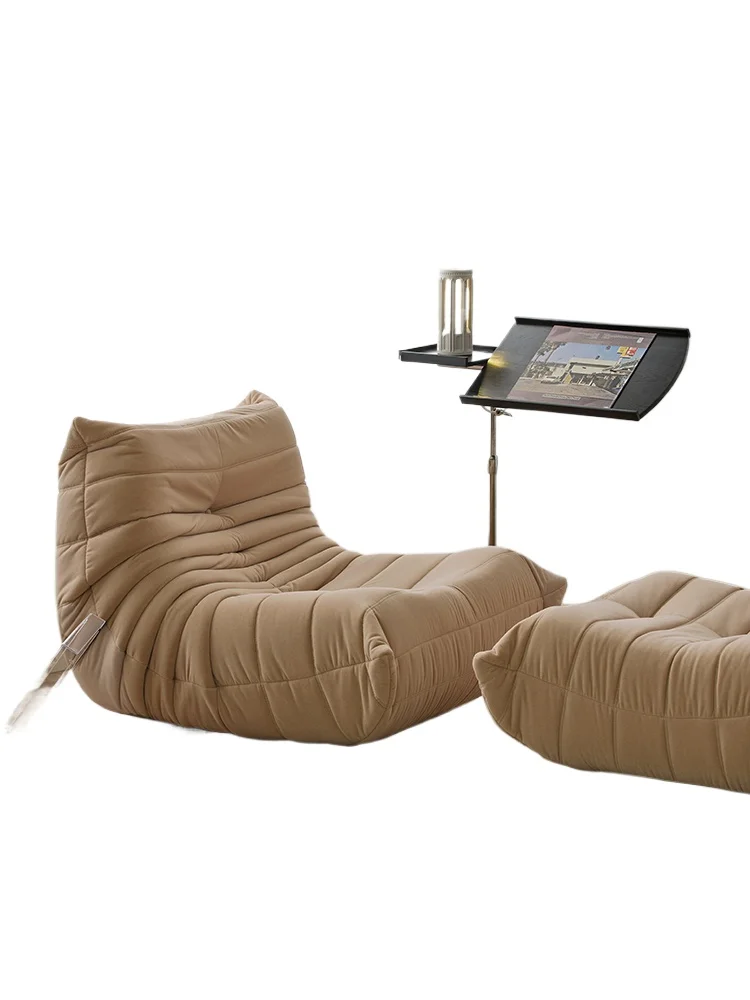 

Caterpillar lazy sofa, retro Internet celebrity tatami, single sofa