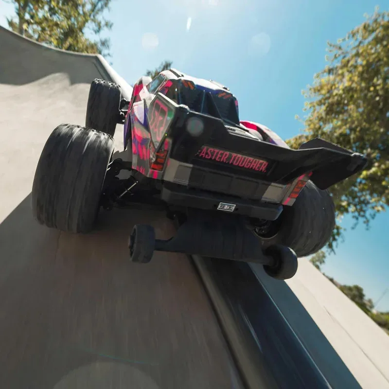 1/10 RC Rock Crawler Car VORTEKS 4X4 223S BLX BRUSHLESS Stadium Remote Control High Speed Vehicles RTR  with DSC Purple ARA430