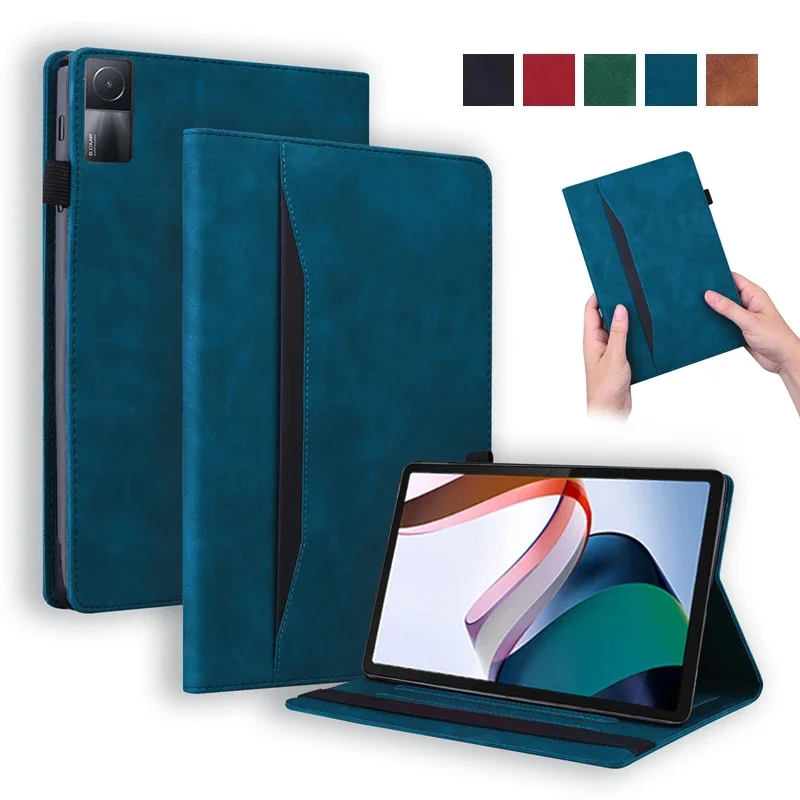 

For Redmi Pad Case 10.61" Luxury PU Leather Flip Tablet Cover For Funda Xiaomi Redmi Pad SE Case For Redmi Pad Se Cover Coque
