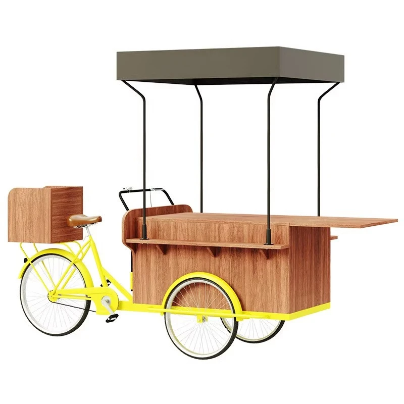 

Customizable outdoor food truck scenic display props tricycle coffee night market festival shopping mall