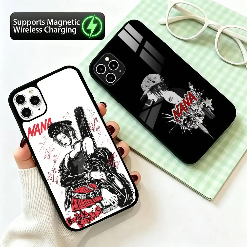 Japan A-Anime Nana-Oosaki  Phone Case For iPhone17,16,15,14,13,12,11 Plus,Pro Compatible with magnetic wireless charging