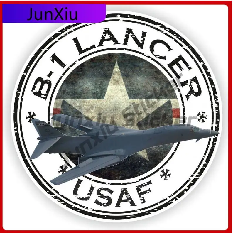 

B-1 Lancer U.S.A.F. Unique Motorcycle Cool SUV Laptop Scratch Cover Auto Accessories Vinyl Decal For Car Truck SUV Window