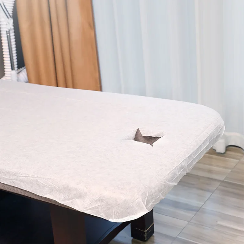 10pcs 100x215cm Disposable Sheets Table Cover For Massage Bed Non-woven Spa Salon Travel Business Tattoo Breathable Sheet
