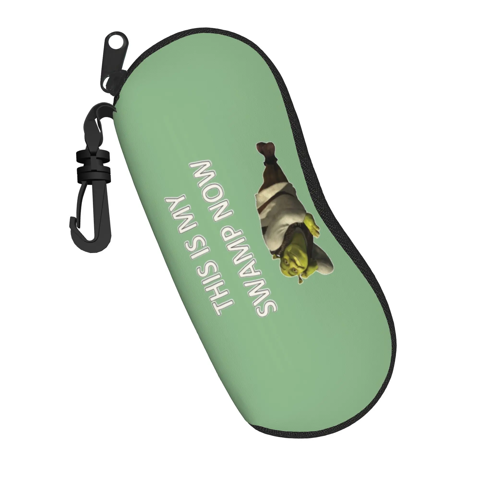 Shreks Memes Glasses Case Unisex New Box This is My Swamp Now Hippie Glasses Storage Box Ultra Eyeglasses Box