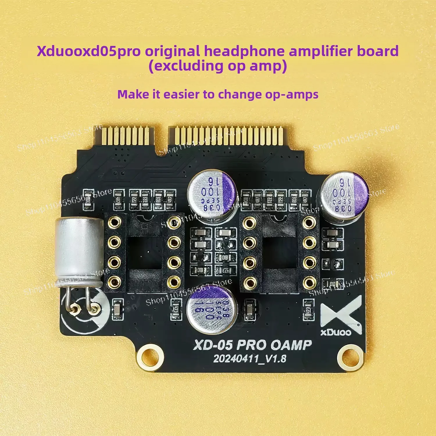 Mini PCI-E Adapter Card for Xduoo XD05 PRO - Extends OAMP Decoding & Headphone Amplifier Board