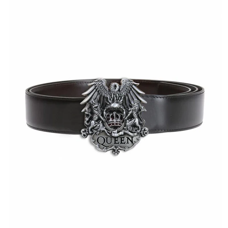 Eagle Lion Queen Metal Belt Buckles Men\'s Buckle for Belts High Quality Suitable for 4CM Belt Western Cowboy Jeans Accessories