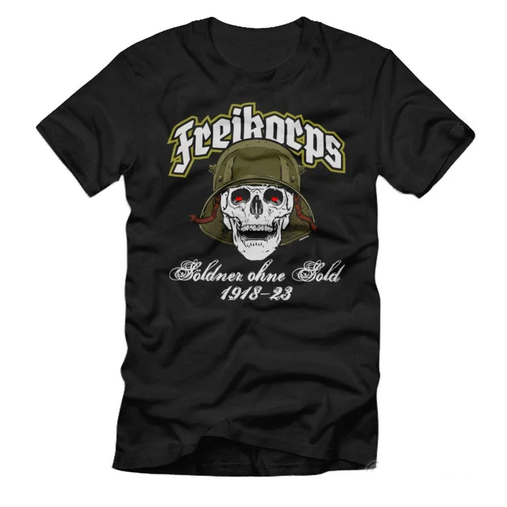 Freikorps Söldner Ohne Sold Frei Corps M16 Deutschland Soldat T-Shirt. Summer Cotton Short Sleeve O-Neck Mens T Shirt New S-3XL