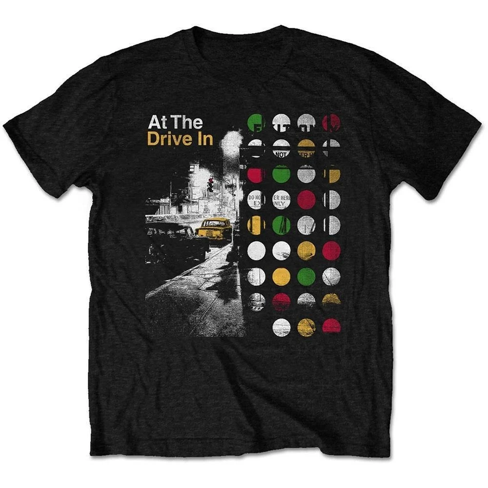 Vintage At The Drive-In Print T-Shirt, High Quality 100% Cotton Unisex, Non-Fading Post Hardcore Graphic Short Sleeve
