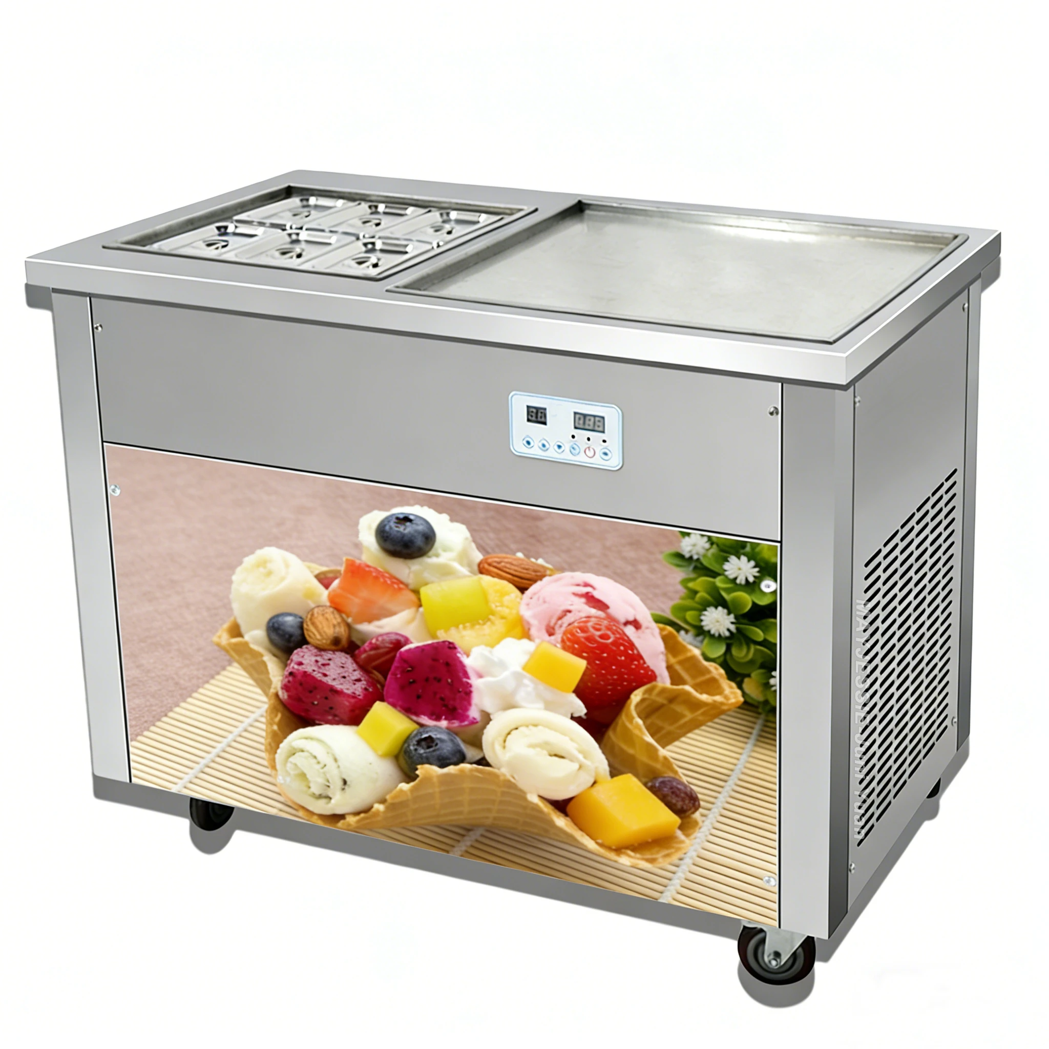 

Easy Operation Ice Cream Dispenser Vending Machine Spaghetti Ice Cream Noodles Pasta Making Machine Gelato Maker Ice Cream No re