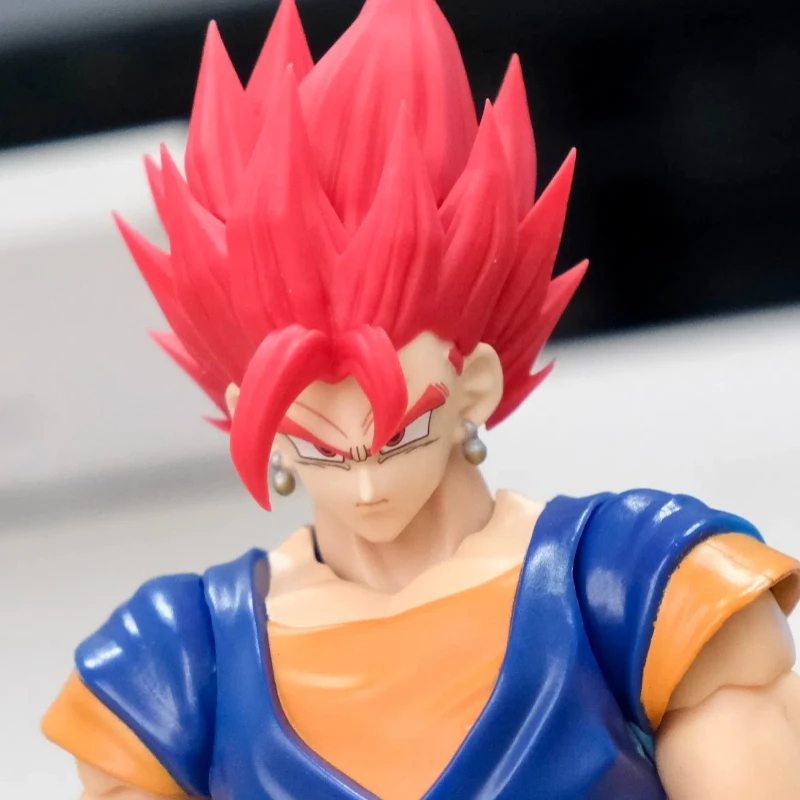 Hm Dragon Ball Z Vegette To Hair Red Accessory Fit Shf 2.0 3.0 New Heads Headsculpt Head  Accessory Action Figures Toys Gift