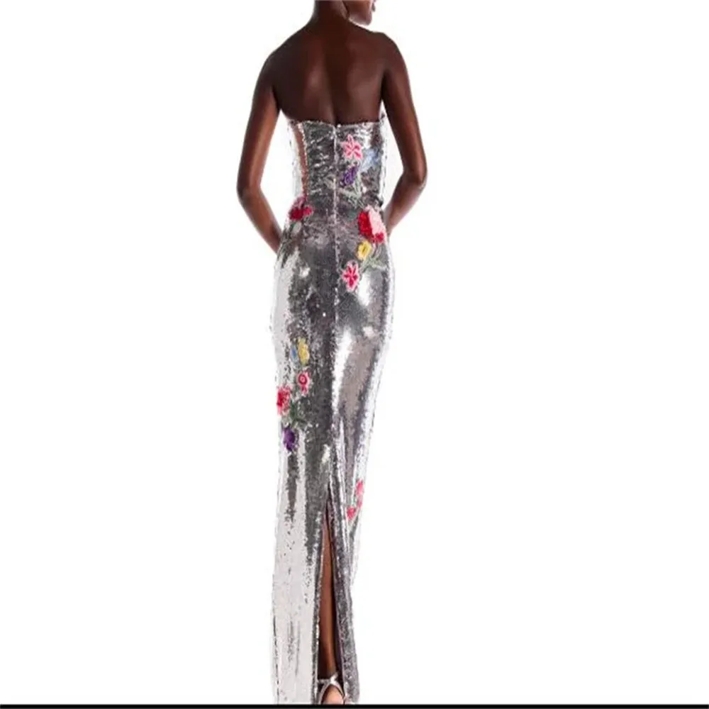 Long Evening Dresses luxury Sequins Prom Dresses for Black Girl Elegant Party Dresses 2024 Cocktail Prom Gown  فساتين الحفلات