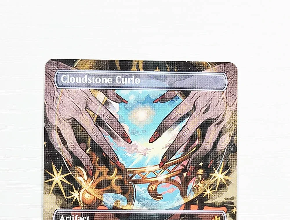 

(Cloudstone Curio) TCG Magical Proxy Cards Game Black Top Quality Proxy Gathering Board Playing Game Trading Cards proxy