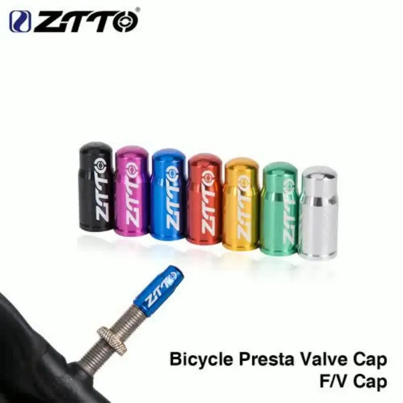 Bicycle Valve Cap MTB Bike Carbon Presta Tubeless Valve Nozzle Wheel Tire Valve Cap Bicycle Accessories