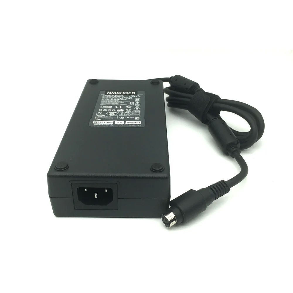 Adaptador de CA genuino de 19V 9.5A 180W para Toshiba Qosmio X70 X75 X305 X500 X505 X770 X775 X870 cable de alimentación del cargador del ordenador portátil
