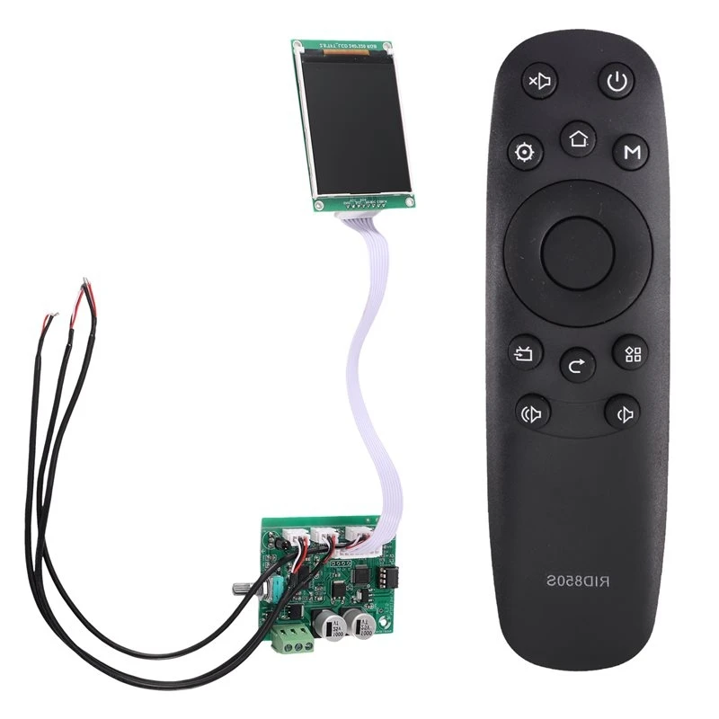 EYELNEW Finished Board F15 Audiophile Low Distortion Low Noise HIFI Preamplifier Board TFT Pointer Display Full Remote Control