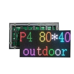 320x160mm P4 outdoor waterproof RGB full color led display led module led panel digtal led smd board