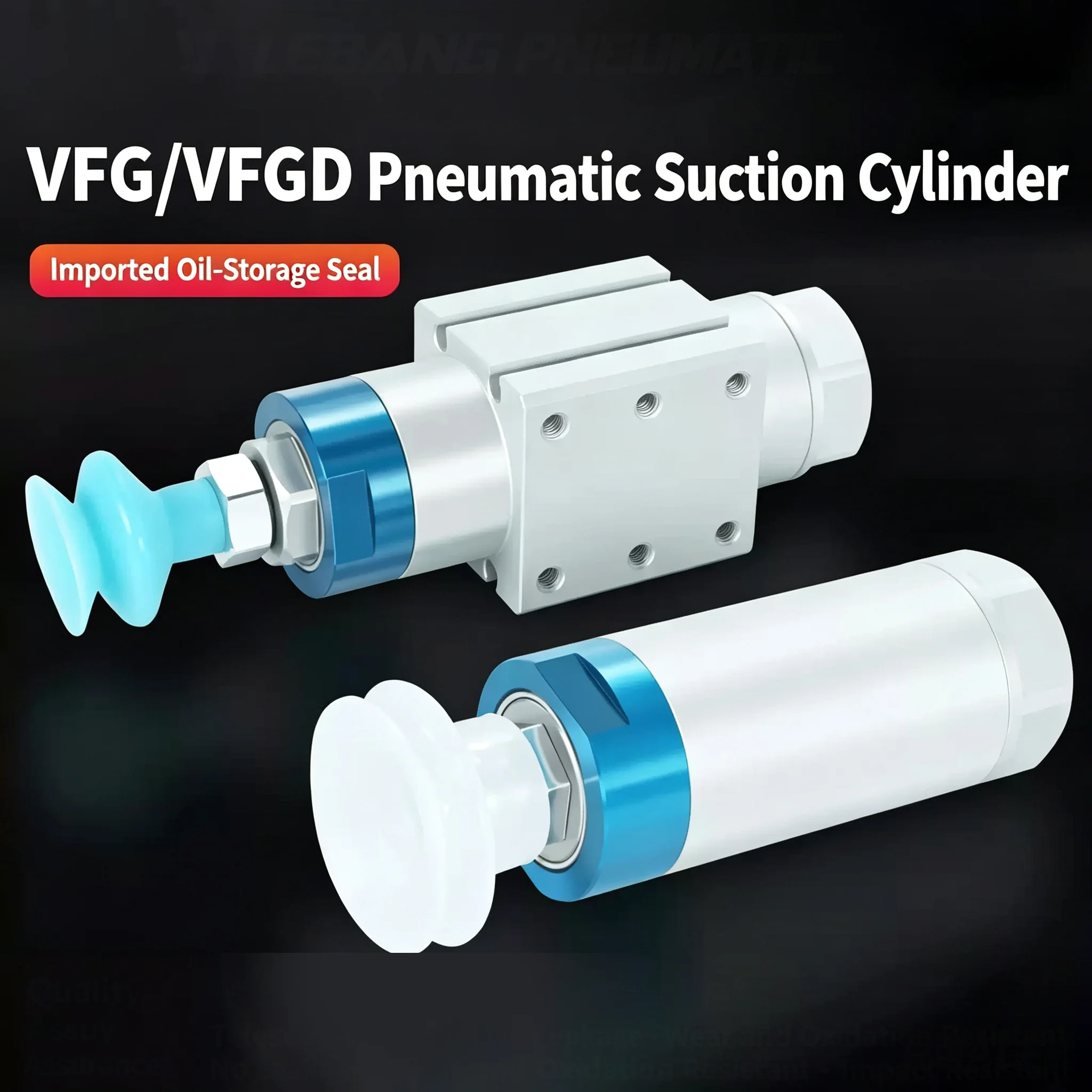 Pneumatic Cylinder VFG20-10-VP for Robotic Gripper with Single-Acting Vacuum Suction Cup 20-20/30-20