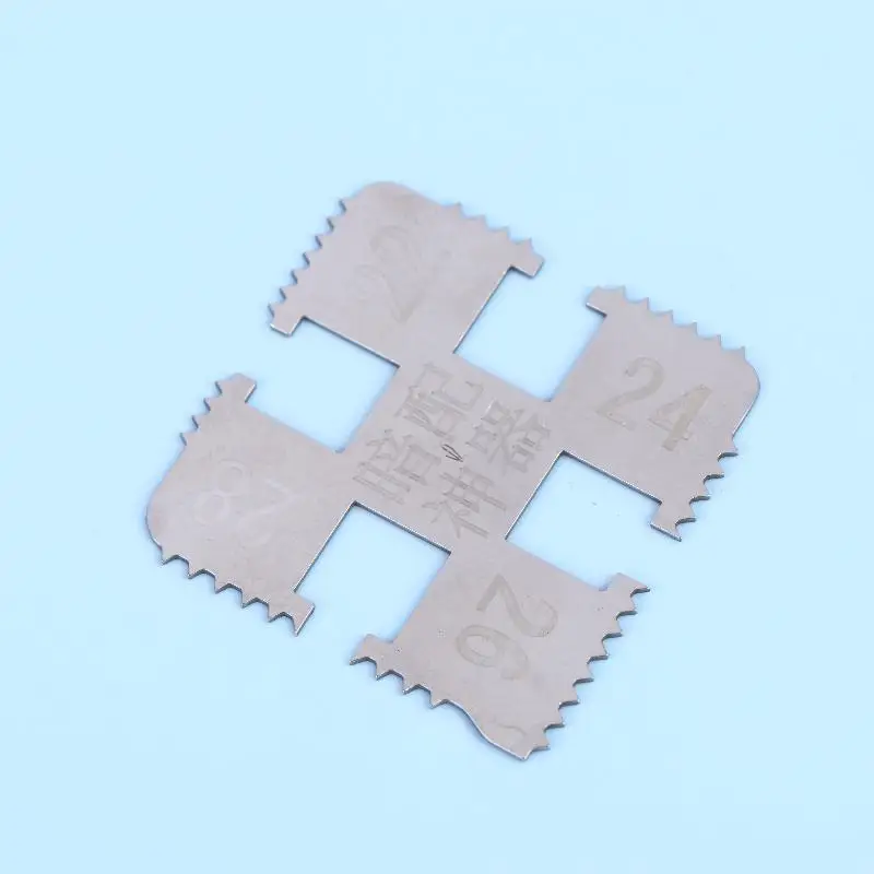 2 In 1 Second Generation Gear Pitch Marking Device High Precision Dark Matching Auxiliary Tool for Craftsmen & Hobbyists