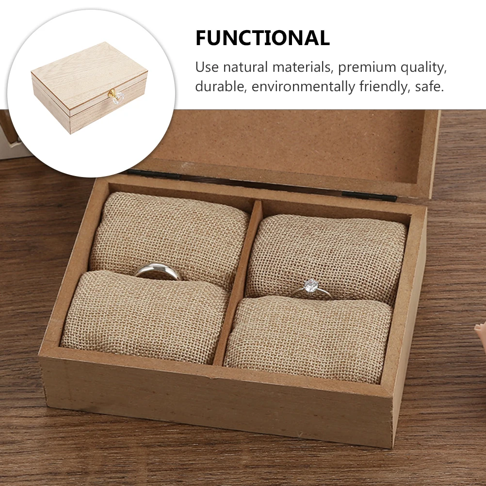

1 pc Watch Rings Display Box Household Watch Box Storage Rings Display Organizer Case Large Capacity Travel Household