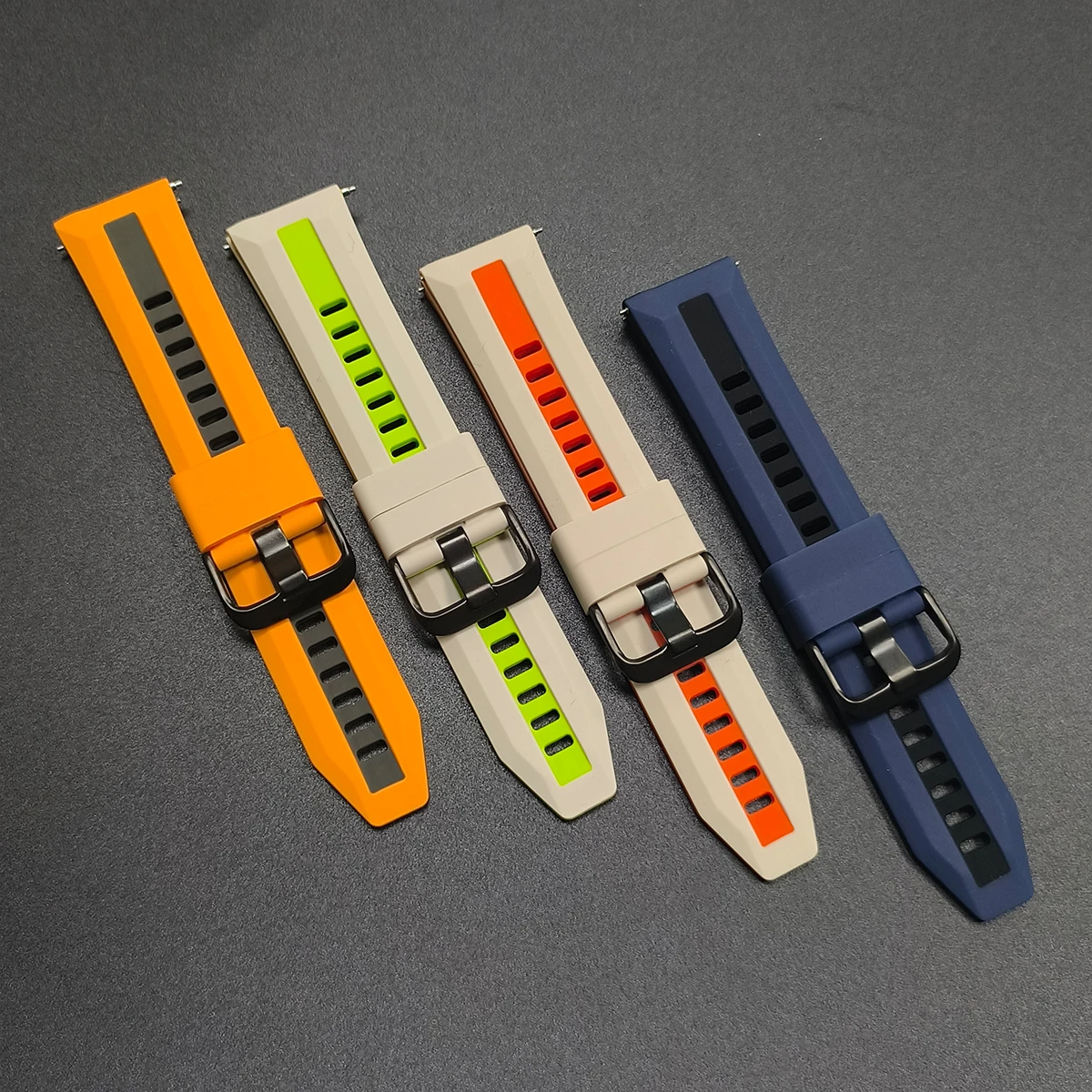 22mm Silicone Strap For HUAWEI WATCH GT 2 3 4 5 6 7 46mm/GT Runner 2 Bands GT 7 6 Pro/Watch 5 4 3 Pro Ultimate 2 Bracelet Correa