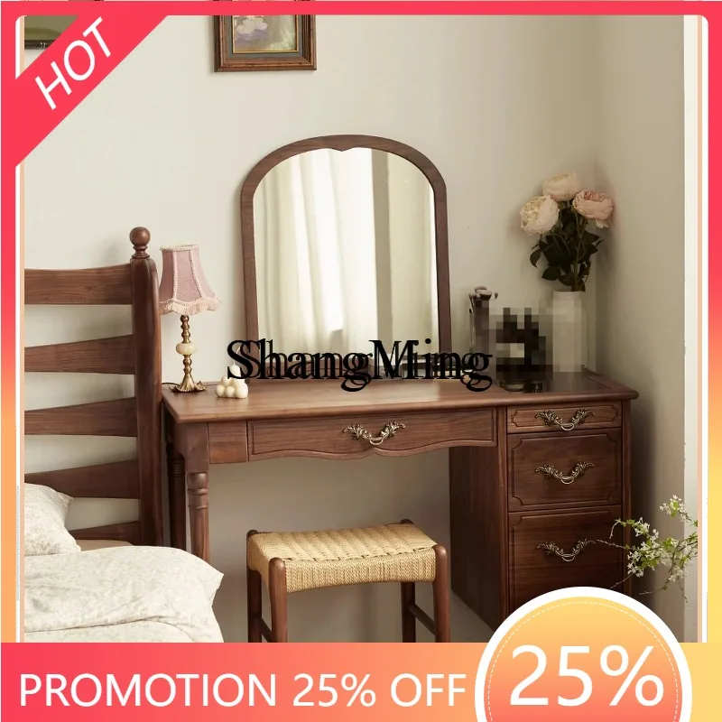 

CL retro dresser modern simple bedroom storage small apartment makeup table