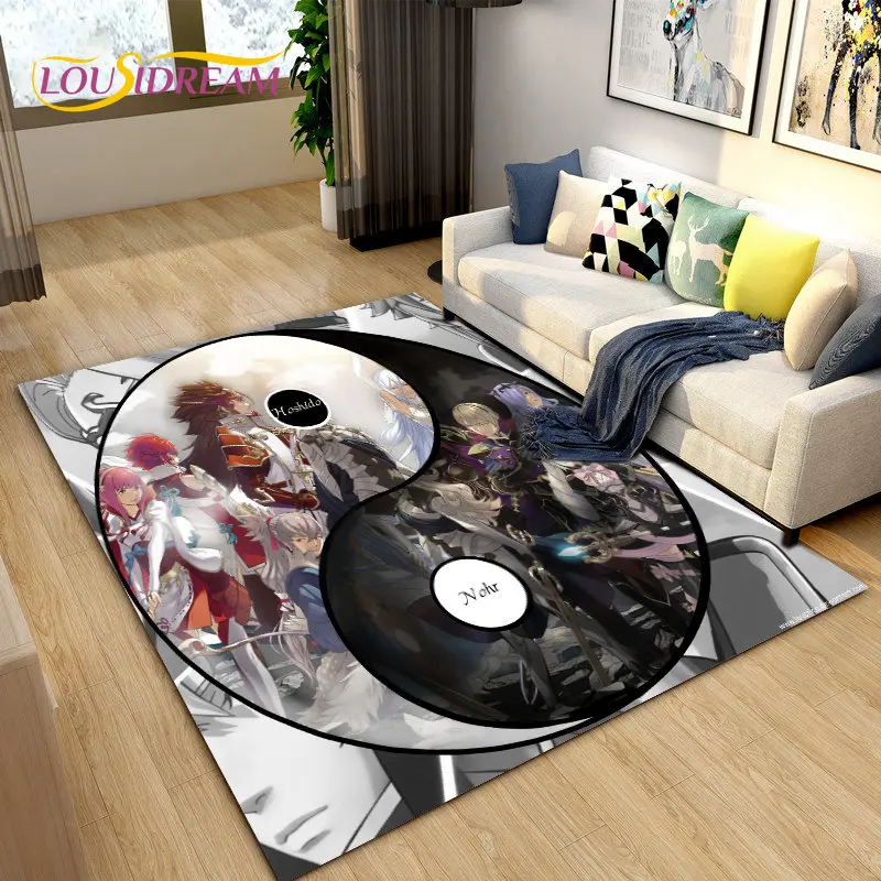 Trò Chơi Game Thủ Series Fire Emblem Khăn Trải, Thảm Thảm Cho Phòng Ngủ Phòng Khách Sofa ADSC0012 Trang Trí, vui Chơi Trẻ Em Chống Trơn Trượt Sàn