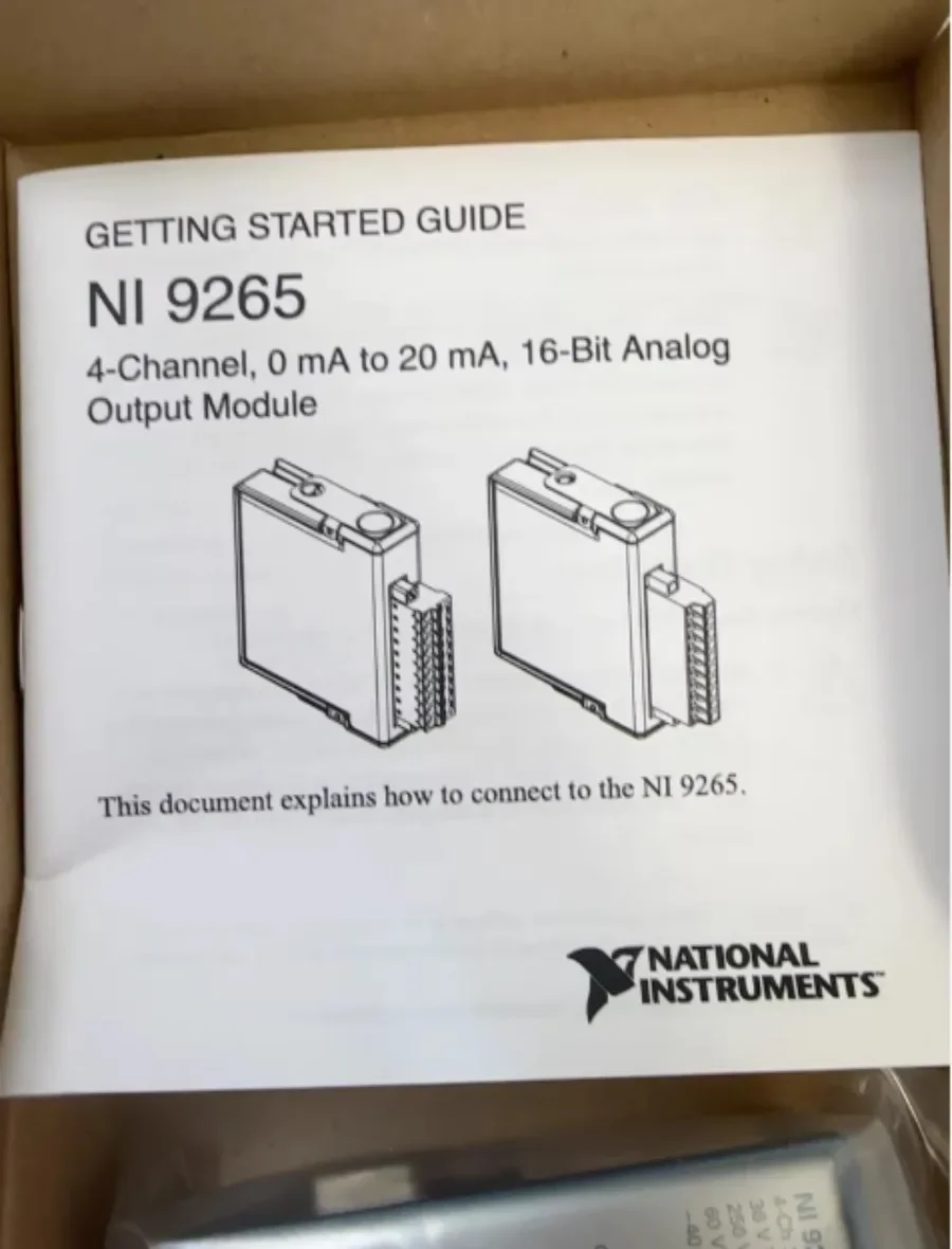 1PC National Instruments NI 9265 cDAQ Analog Current Output Module new In Stock #familitrade