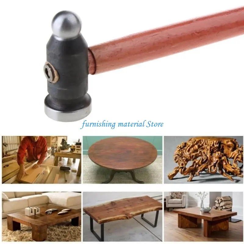 

Y5GD Anti-slip Planishing Chasing Hammer with Wooden Handle Widely Used in Industrial