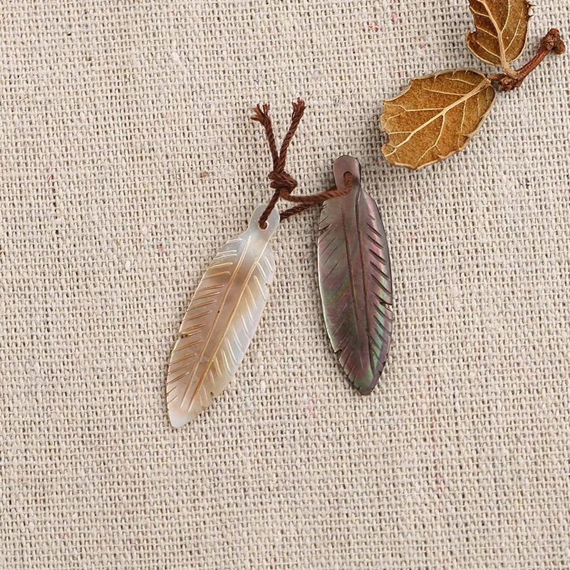 B&F Canadian Ammonite Earring Beads, Handmade Natural stones beads, Polished Stones for jewelry Making Supplies