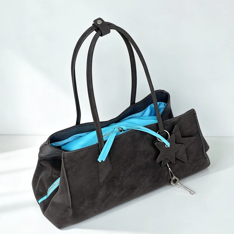Chinese Style Tote Bags For Women Luxury Designer Handbags And Purses 2026 New In PU Large Capacity Top Handle Underarm Shoulder