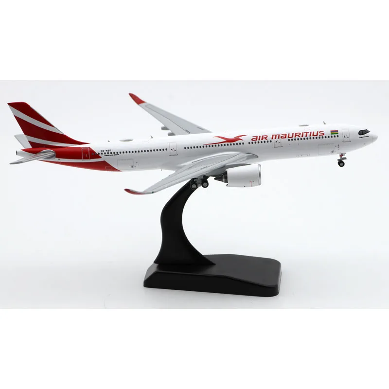 XX4169 Legering Collectible Vliegtuig Gift Jc Wings 1:400 Air Mauritius Airbus A330-900NEO Diecast Aircarft Jet Model 3B-NBV Met Stand