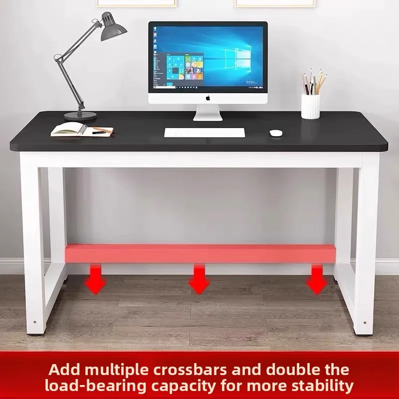 مكتب كمبيوتر سطح المكتب مكتب بسيط غرفة نوم المنزل طاولة الدراسة طالب صغير بسيط مستطيل