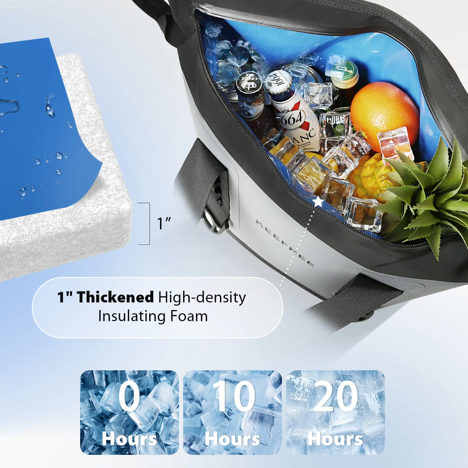 Outdoor Waterproof New Bag Large Capacity Rainproof Multi-functional Insulation Portable Fashion Food Preservation Picnic Bag