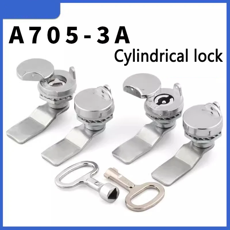 A705-3A outdoor waterproof cover cylindrical lock triangle lock MS705-3A meter box