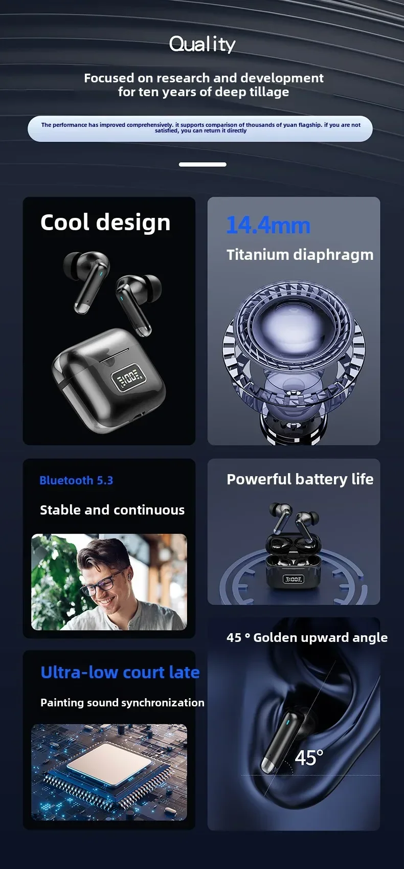 Bluetooth Kopfhörer X89 Kabellose In-ear Ohrhörer Mit Mikrofon_voghion.com