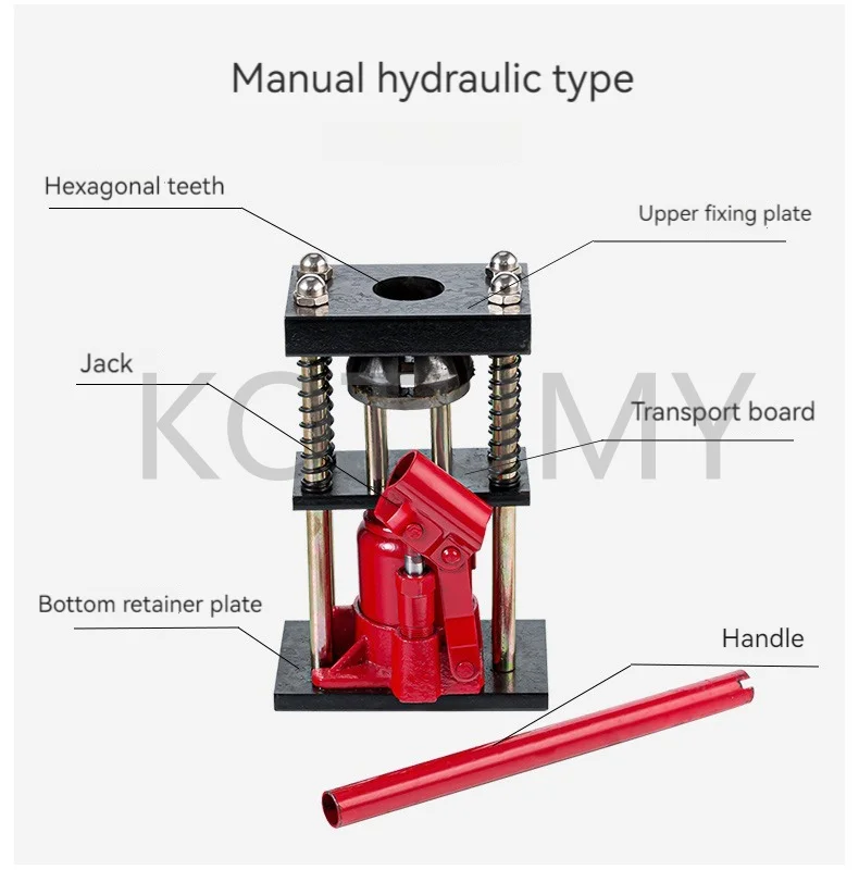 Hydraulic Pipe Crimping Machine Manual Hose Crimping Press Hydraulic Hose Spraying Machine Plastic Pipe Cutter