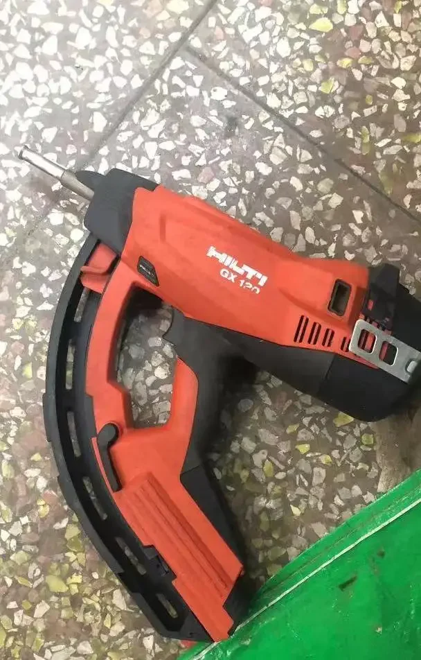 Used Hilti GX 120 Hilti gas nail gun cracked the original gas tank and changed to Chinese gas tank