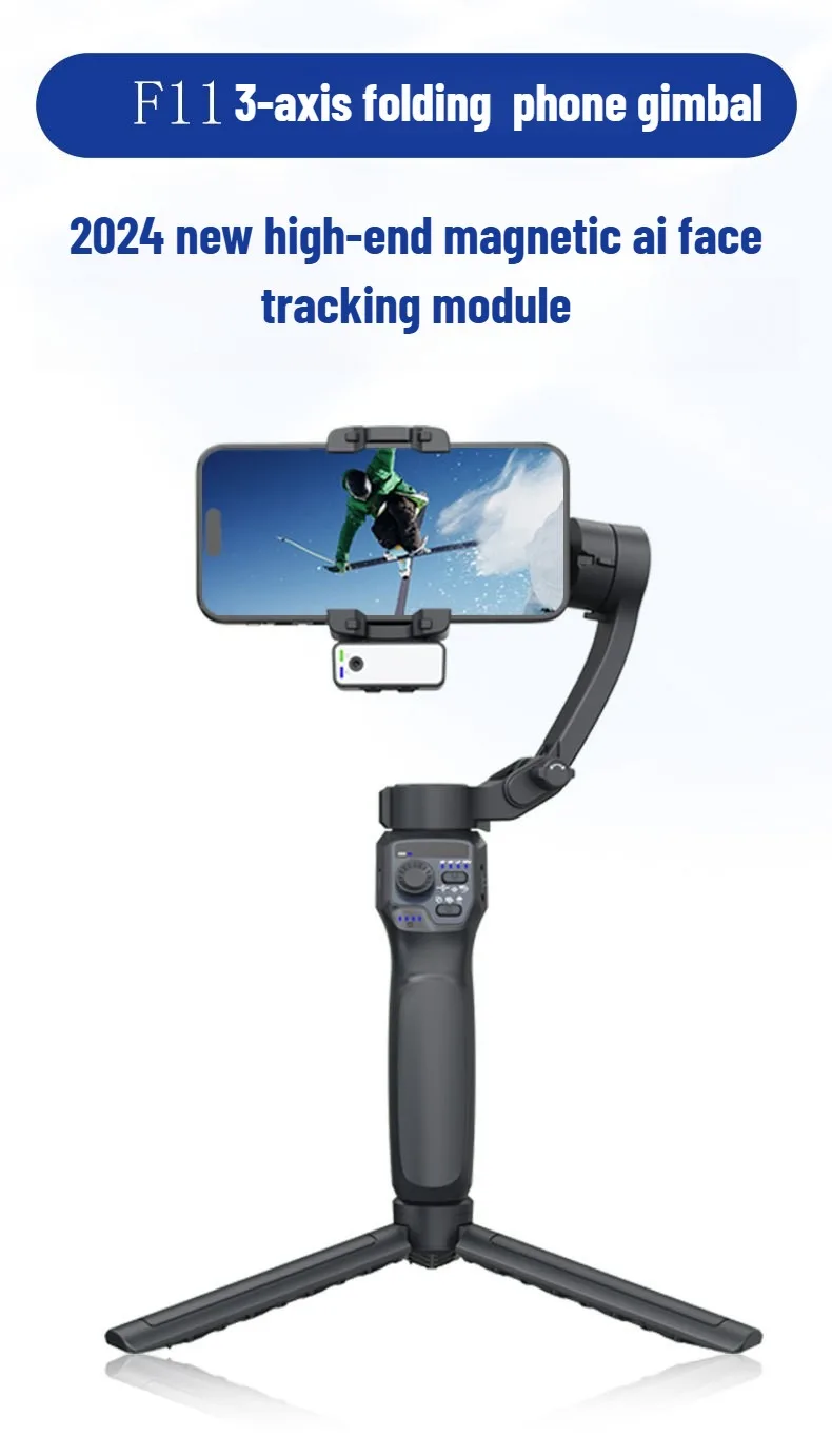 Description Picture 2 of itemMobile gimbal stabilizer ,Phone Stabilizer for Video Recording with Face/Object Tracking,3-Axis Gimbal for Android,iPhone