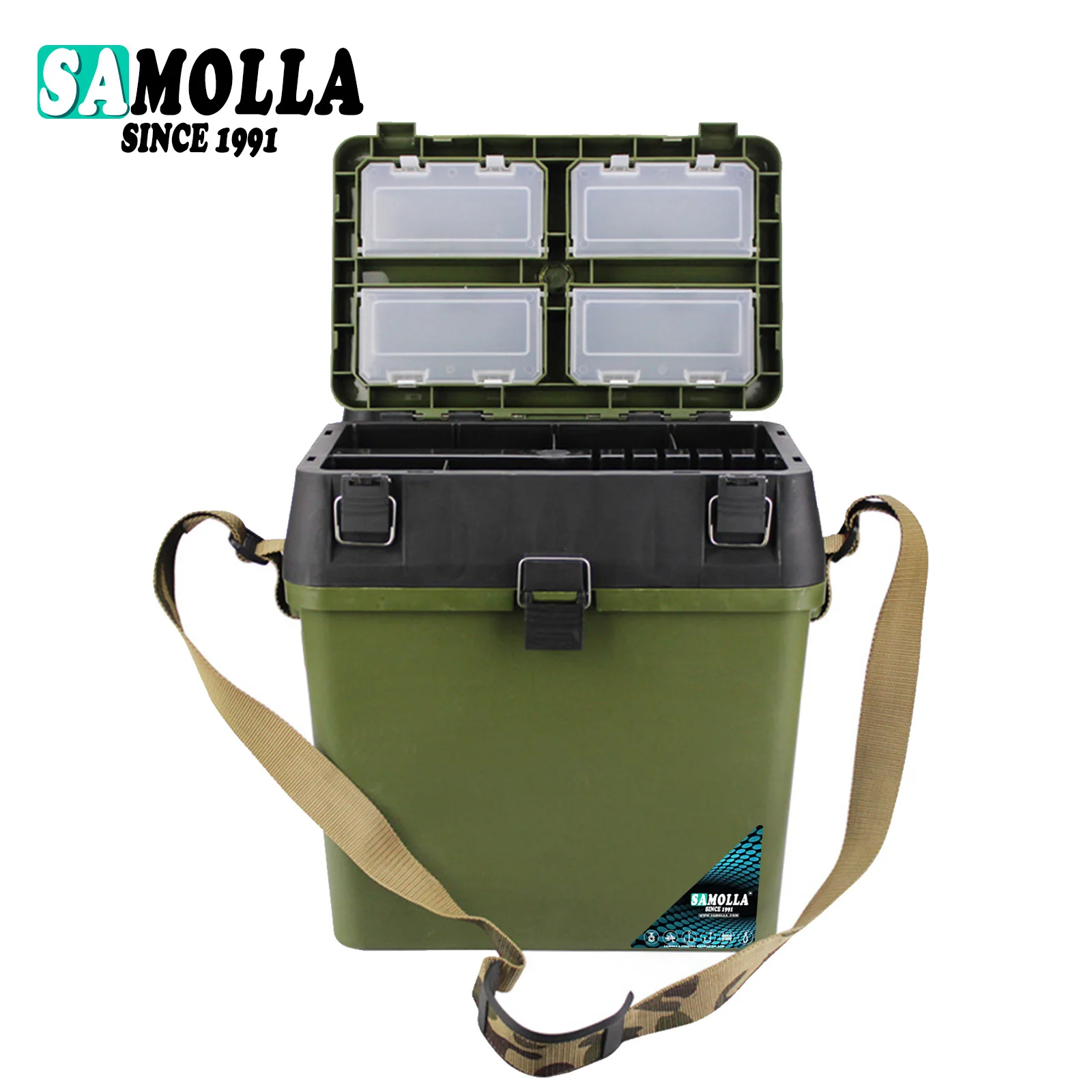 

High-Quality Big Lure Baits Box Large Multifunction Fishing Box Multi-storey Compartments Plastic Accessories Tackle Waterproof