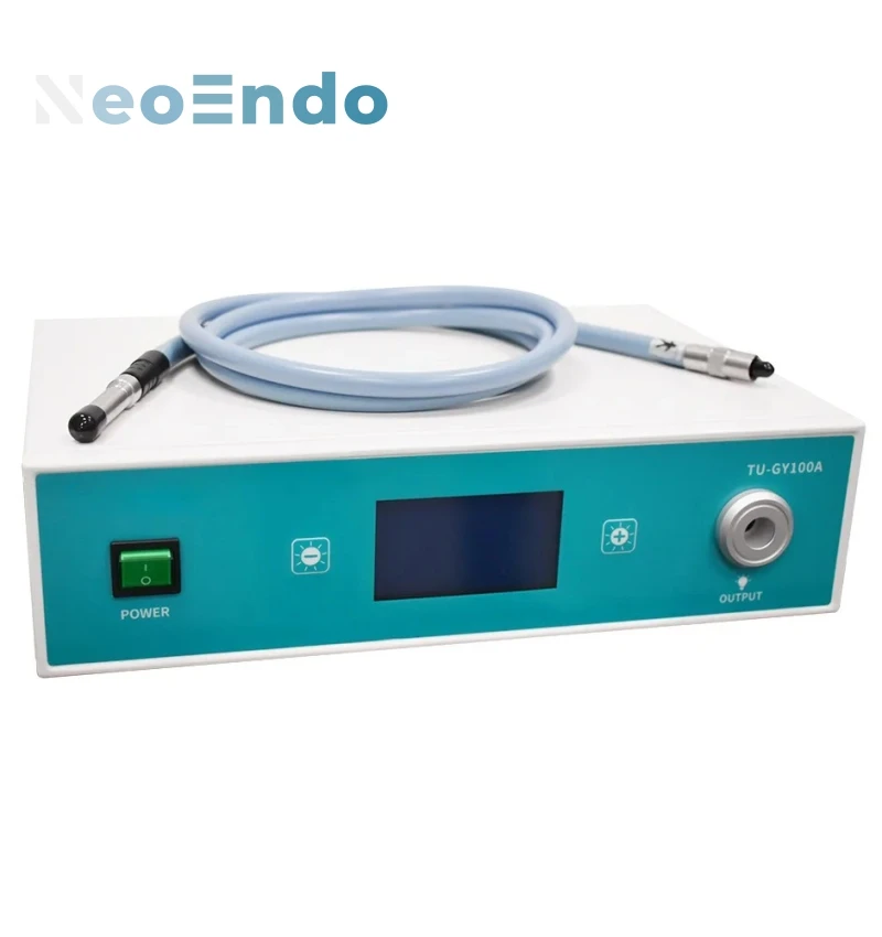 

Advanced 100W LED Medical Endoscope Light Source With Fiber Cable Ideal for Rigid ENT and laparoscope Camera Systems