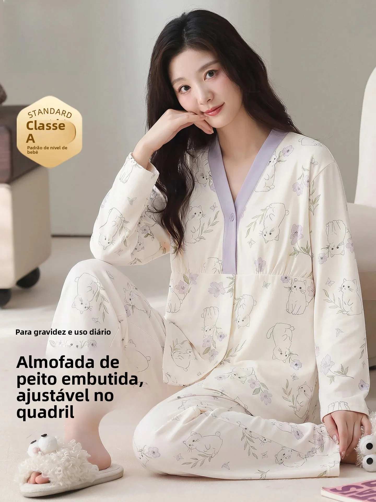 conjunto-de-ropa-de-dormir-de-maternidad-100-algodon-puro-para-lactancia-con-almohadillas-para-el-pecho-manga-larga-y-pant